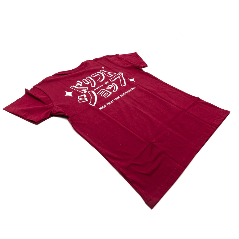 DriftShop X Lighton "Dorifuto" Red T-Shirt - Men's Cut