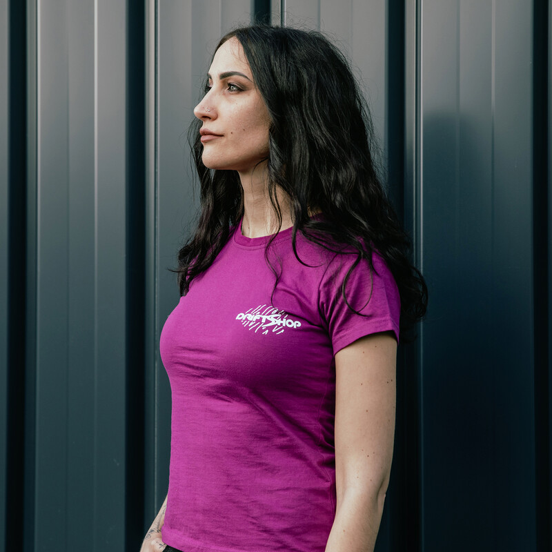 DriftShop X Lighton "Dorifuto" Pink T-Shirt - Women's Cut