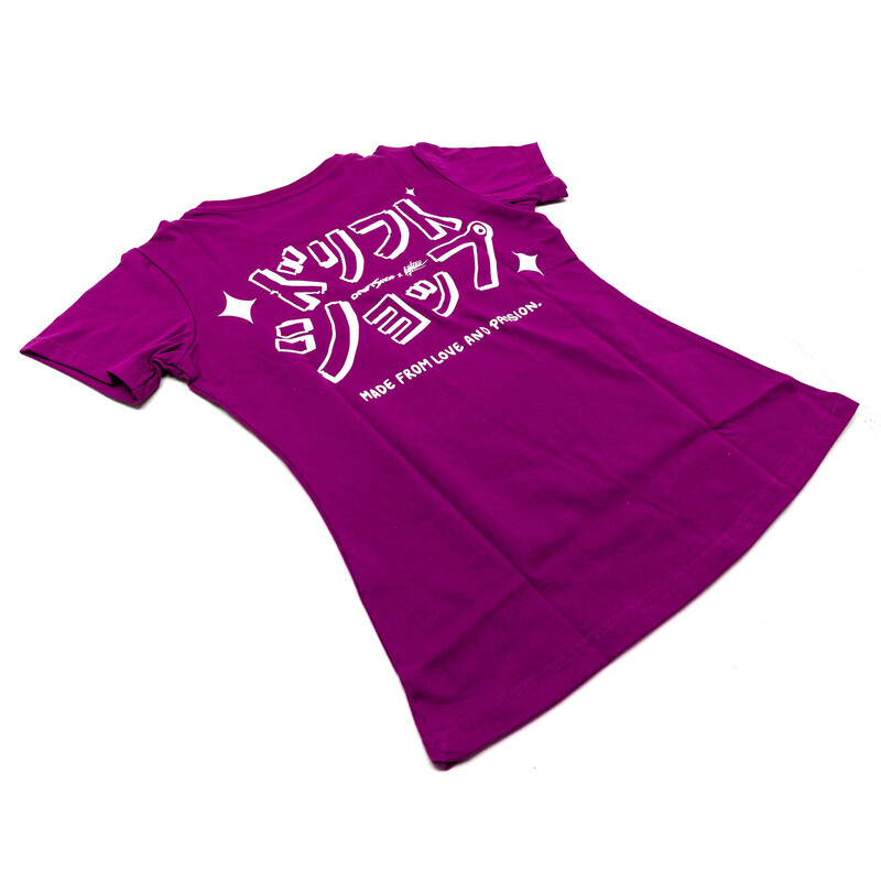 DriftShop X Lighton "Dorifuto" Pink T-Shirt - Women's Cut