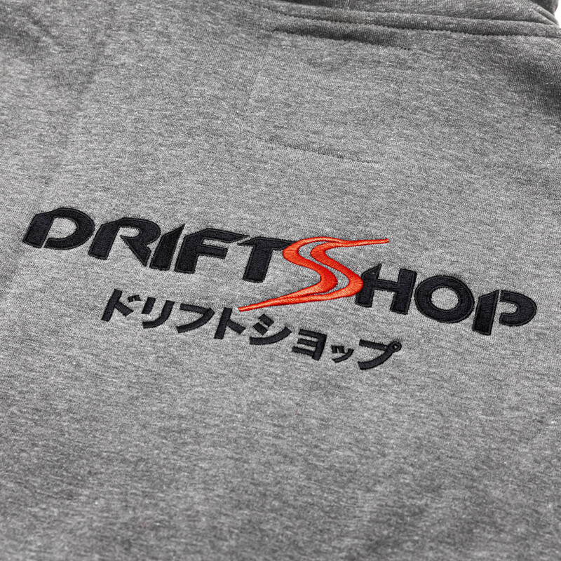 DriftShop Premium Grey Zipped Hoodie