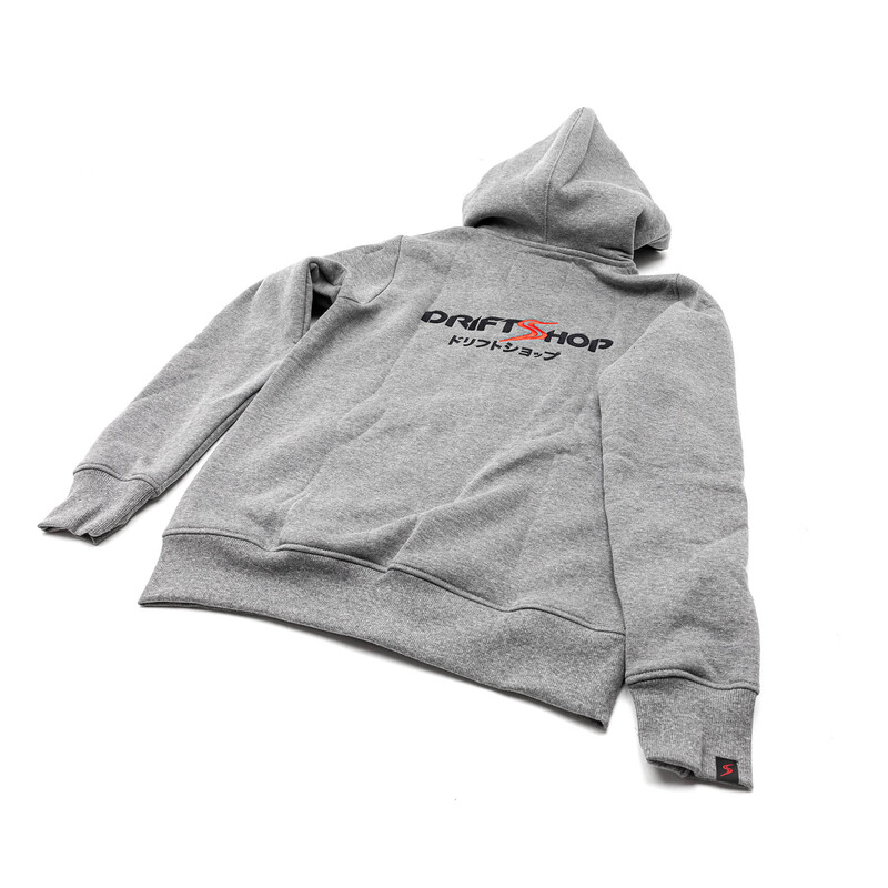 DriftShop Premium Grey Zipped Hoodie