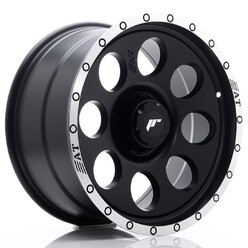 Japan Racing JRX-4 18x9" (6 hole custom PCD) ET0-20, Flat Black
