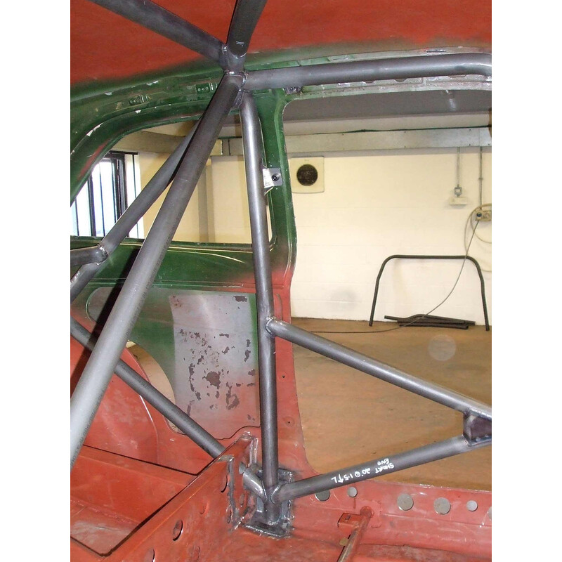 Custom Cages Historic Weld-In Roll Cage for Ford Escort MK1 (Bent Door Bars) - FIA