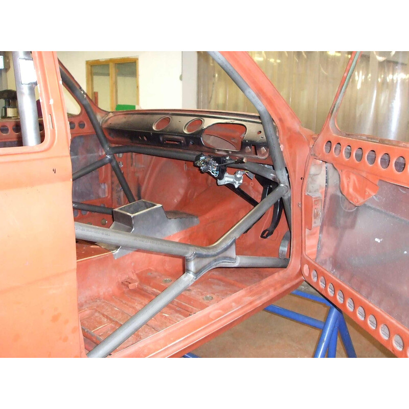 Custom Cages Historic Weld-In Roll Cage for Ford Escort MK1 (Bent Door Bars) - FIA
