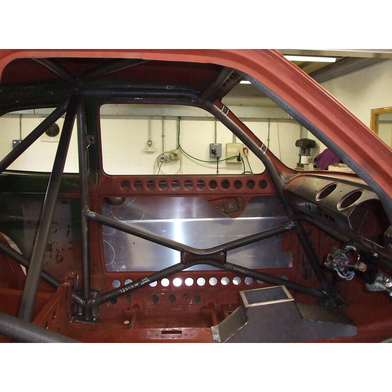 Custom Cages Historic Weld-In Roll Cage for Ford Escort MK1 (Straight Door Bars) - FIA