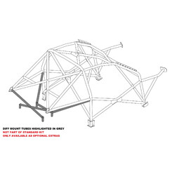 Custom Cages Multipoint Weld-In Roll Cage for BMW E46 2 Door, inc. M3 - FIA