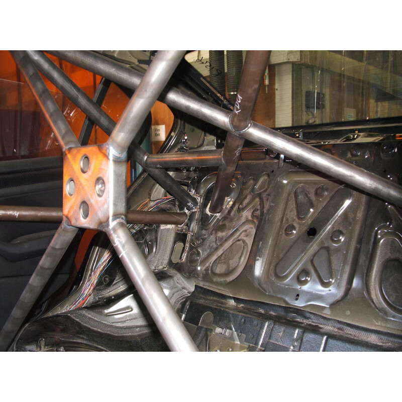 Custom Cages Multipoint Weld-In Roll Cage for BMW E46 4-Door - FIA