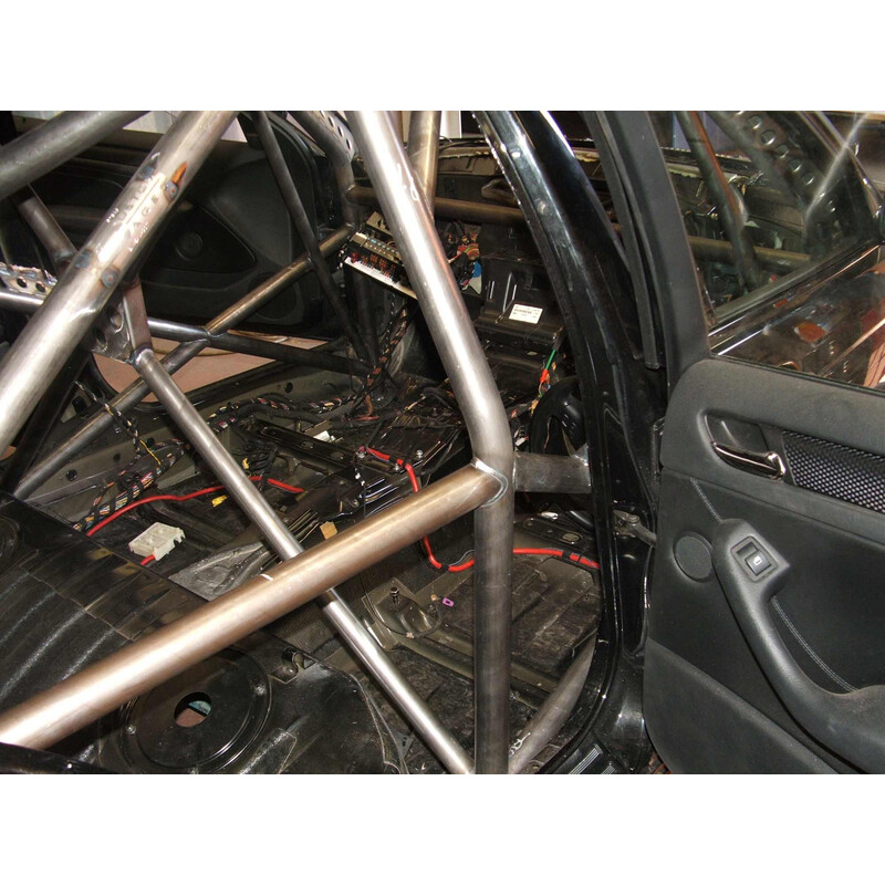 Custom Cages Multipoint Weld-In Roll Cage for BMW E46 4-Door - FIA