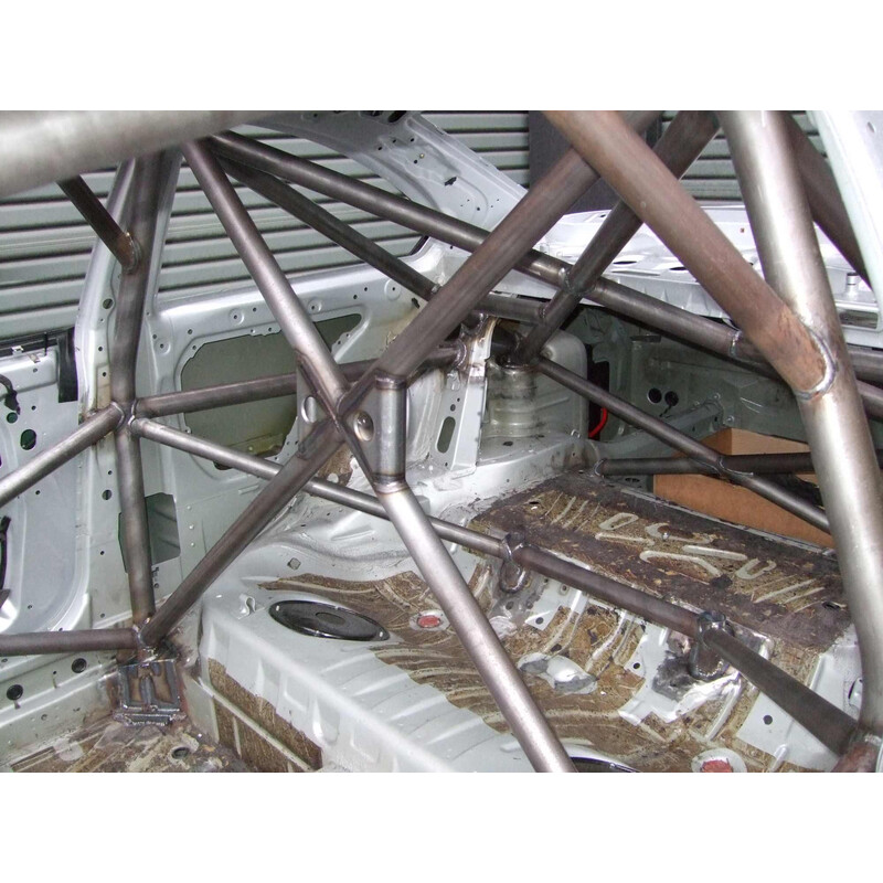 Custom Cages Multipoint Weld-In Roll Cage for BMW E46 4-Door - FIA