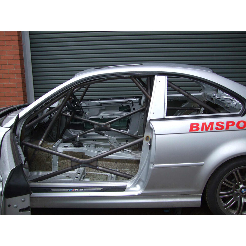 Custom Cages Multipoint Weld-In Roll Cage for BMW E46 4-Door - FIA