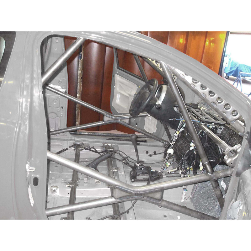 Custom Cages Multipoint Weld-In Roll Cage for Citroen C1 - FIA