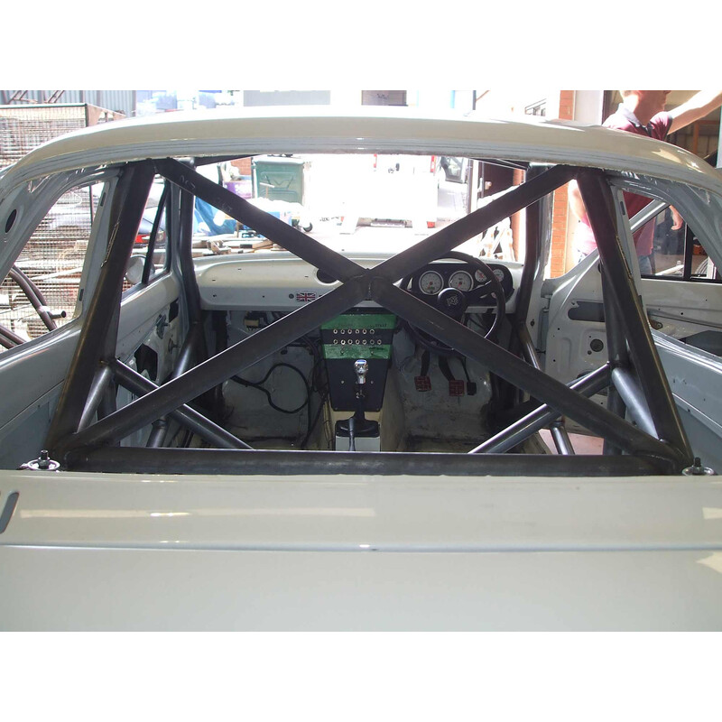 Custom Cages Multipoint Weld-In Roll Cage for Ford Escort MK1 - FIA