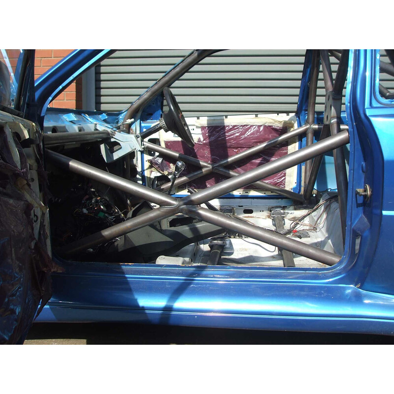 Custom Cages Multipoint Weld-In Roll Cage for Ford Fiesta MK4 - FIA