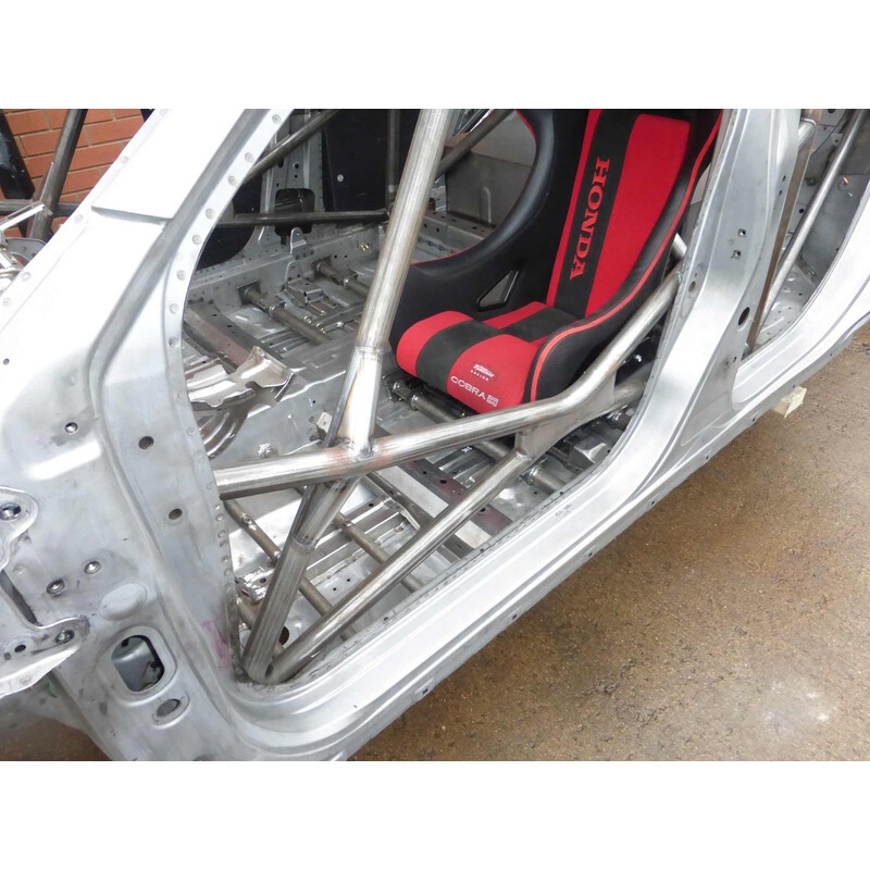 Custom Cages Multipoint Weld-In Roll Cage for Honda Civic FK7 - FIA