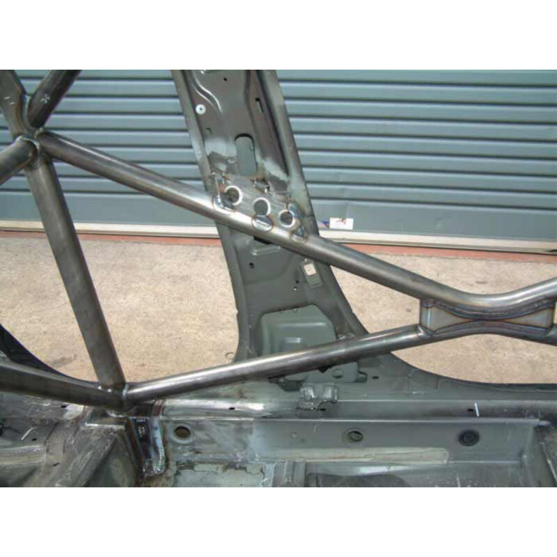 Custom Cages Multipoint Weld-In Roll Cage for Mitsubishi Lancer Evo 10 (X) R4 - FIA