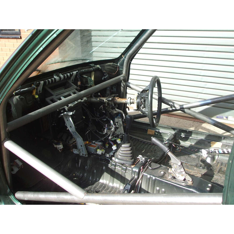 Custom Cages Multipoint Weld-In Roll Cage for Nissan Micra K12 (02-10) - FIA