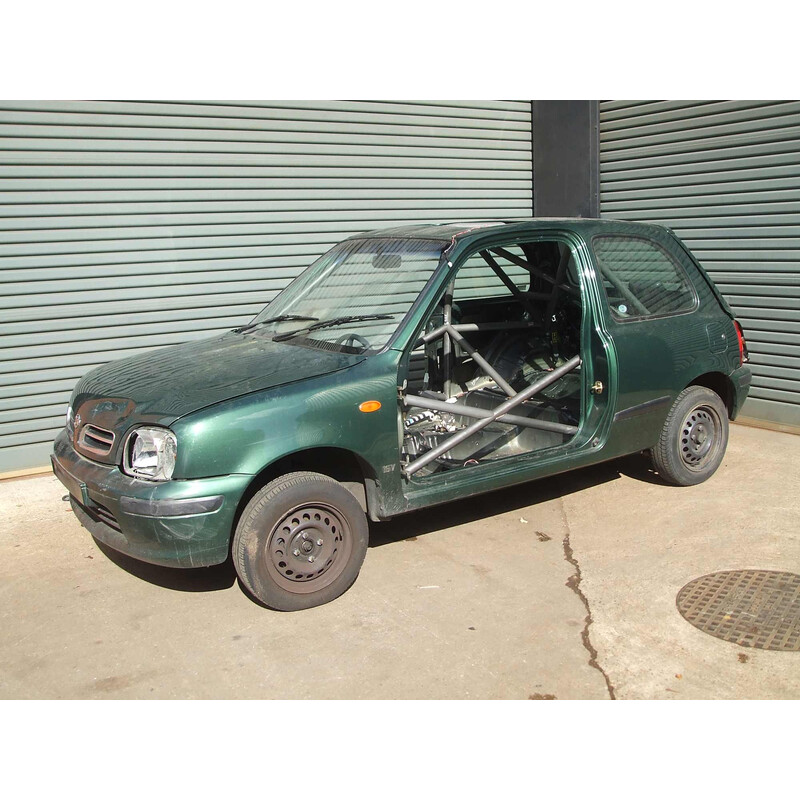Custom Cages Multipoint Weld-In Roll Cage for Nissan Micra K12 (02-10) - FIA