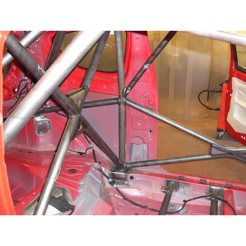 Custom Cages Multipoint Weld-In Roll Cage for Peugeot 107 - FIA