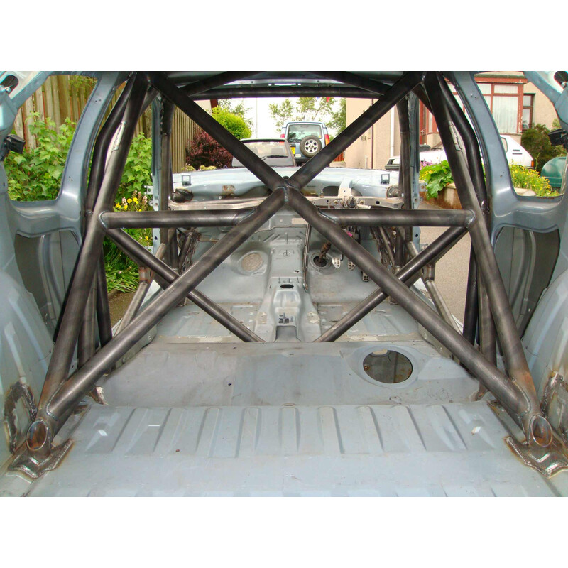 Custom Cages Multipoint Weld-In Roll Cage for Peugeot 206 - FIA