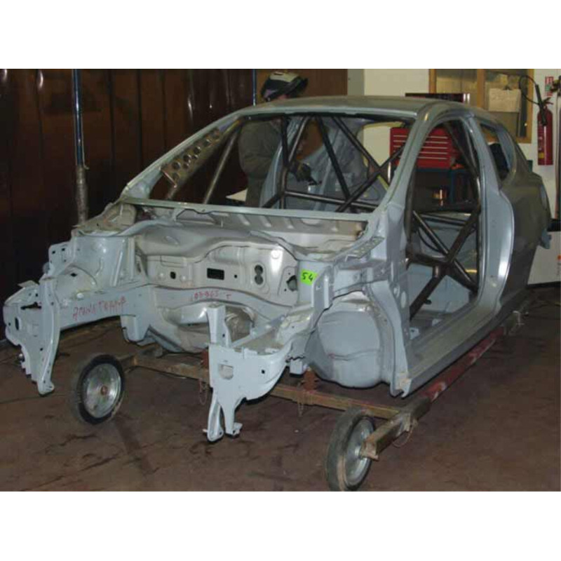 Custom Cages Multipoint Weld-In Roll Cage for Peugeot 207 - FIA
