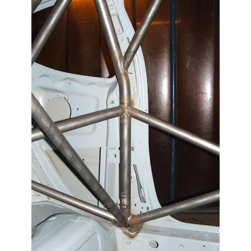 Custom Cages Multipoint Weld-In Roll Cage for Peugeot 207 - FIA