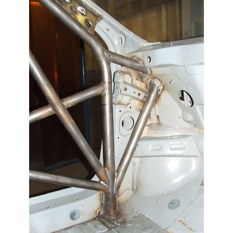 Custom Cages Multipoint Weld-In Roll Cage for Peugeot 207 - FIA