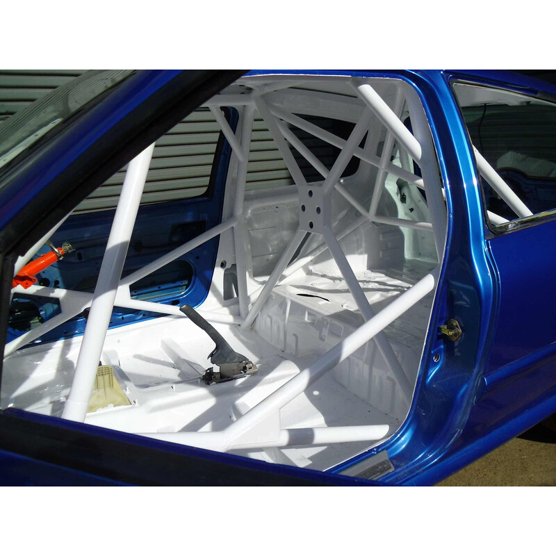 Custom Cages Multipoint Weld-In Roll Cage for Renault Clio 2 - FIA