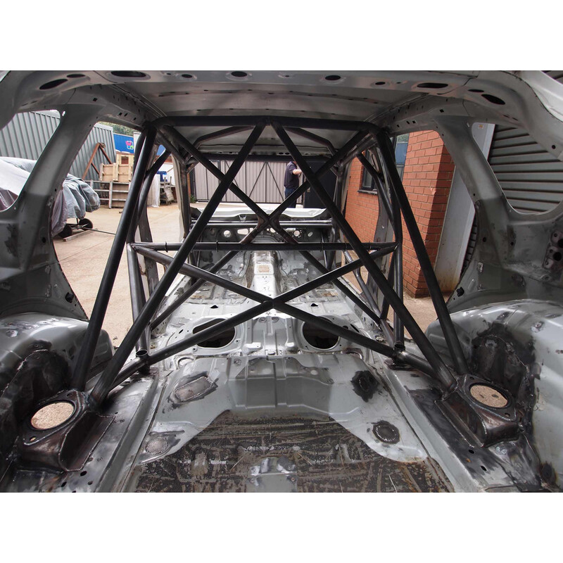 Custom Cages Multipoint Weld-In Roll Cage for Subaru Impreza GRB R4 - FIA