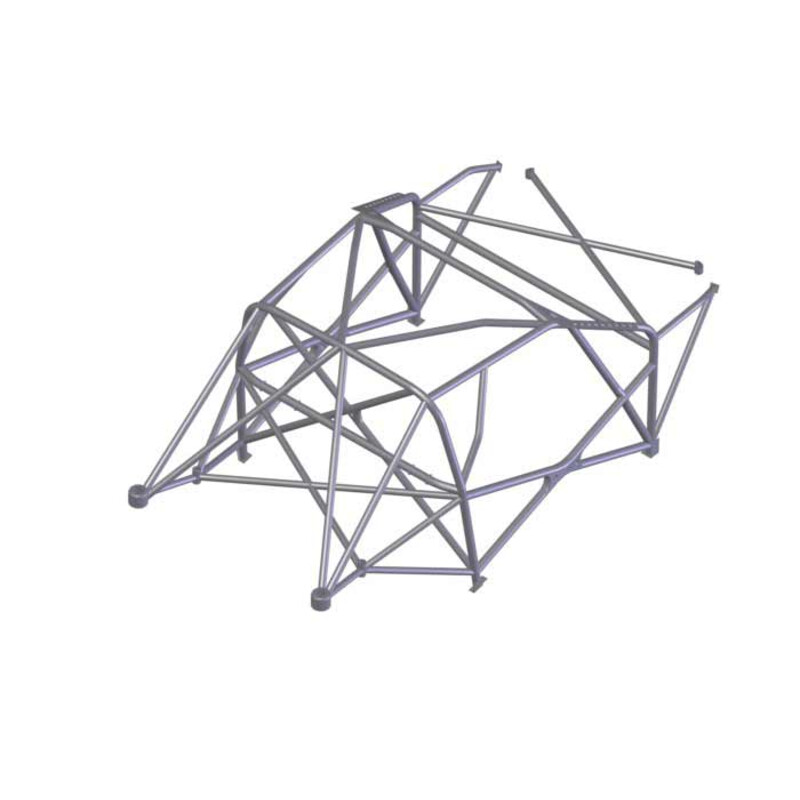 Custom Cages Multipoint Weld-In Roll Cage for Subaru Impreza GVB R4 - FIA