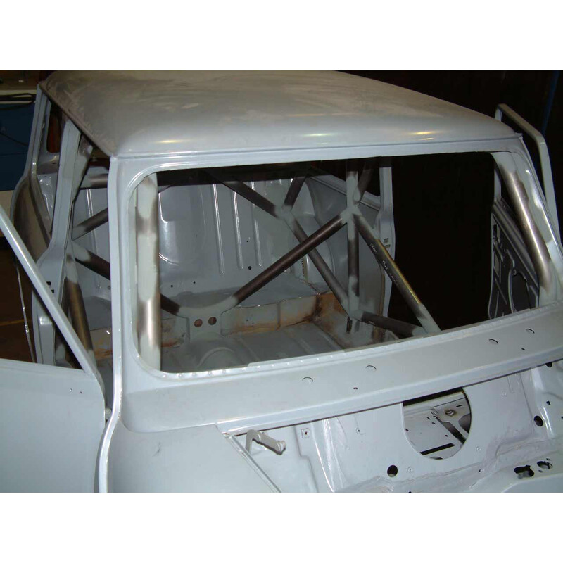 Custom Cages Historic Weld-In Roll Cage for Mini GPA - FIA