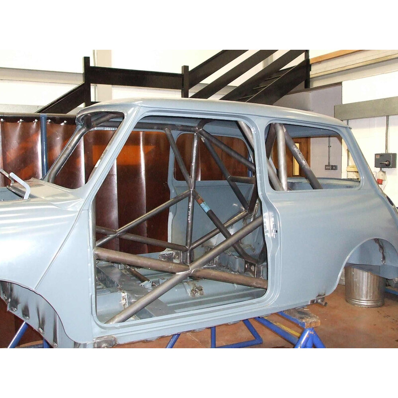 Custom Cages Historic Weld-In Roll Cage for Mini GPA - FIA