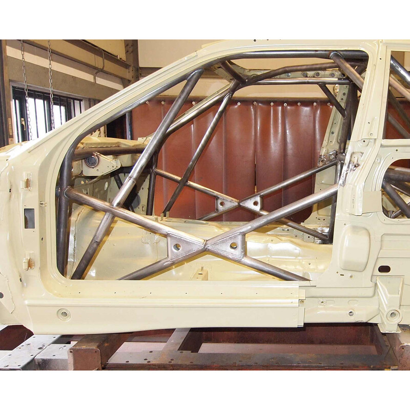 Custom Cages Multipoint Weld-In Roll Cage for BMW E36 Compact - FIA
