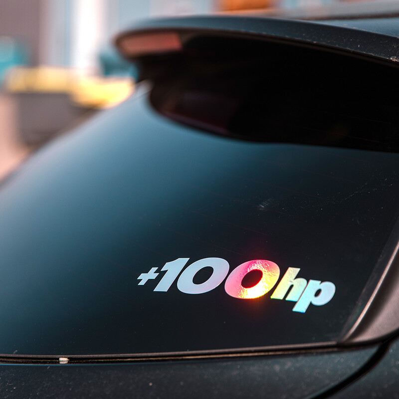 100 hp Sticker | In Stock, DriftShop.com 100 hp Sticker | In Stock, DriftShop.com
