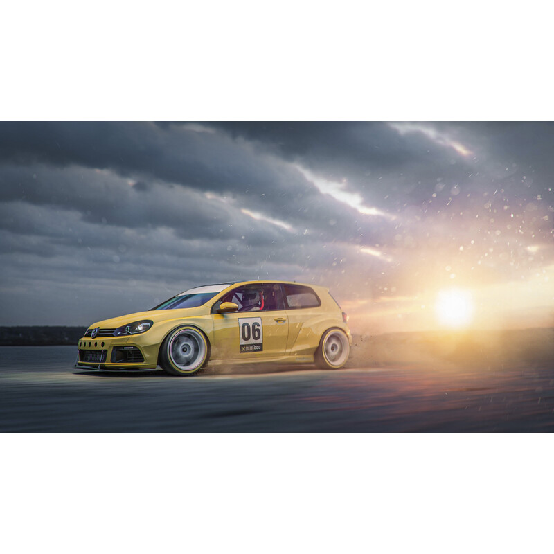 Jumdoo Wide Bodykit for Volkswagen Golf 6 R (3-Door)