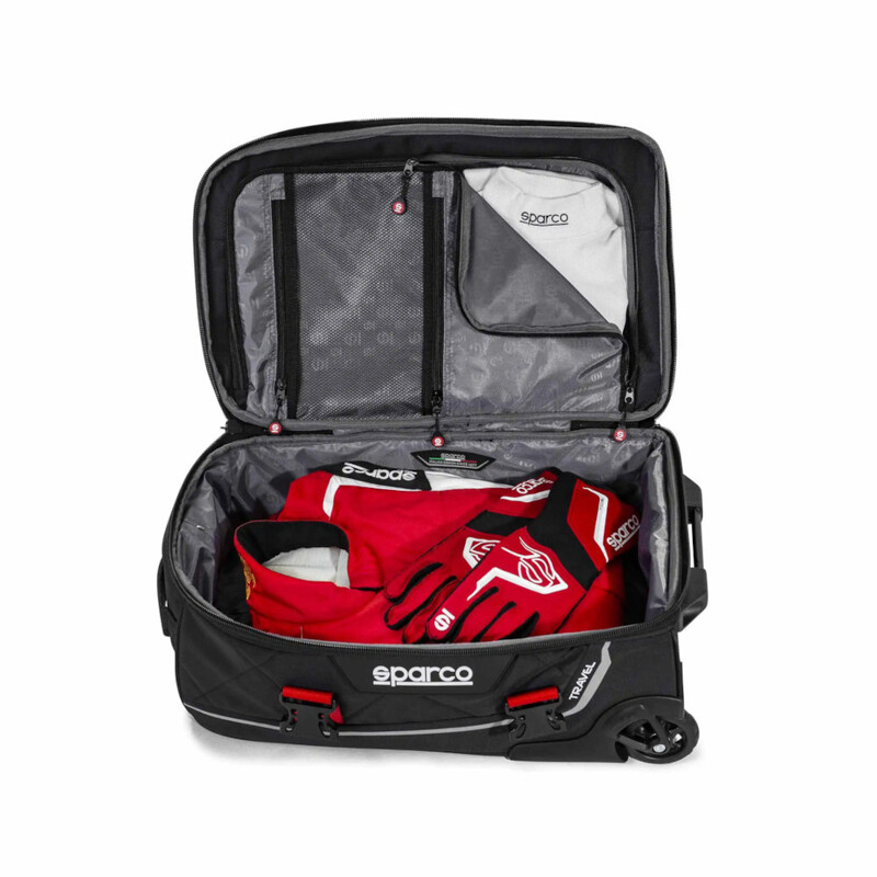 Sparco Travel Martini Racing Hand Luggage Trolley - Red