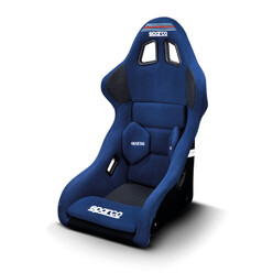 Sparco Pro 2000 QRT Martini Racing Bucket Seat, Blue (FIA)