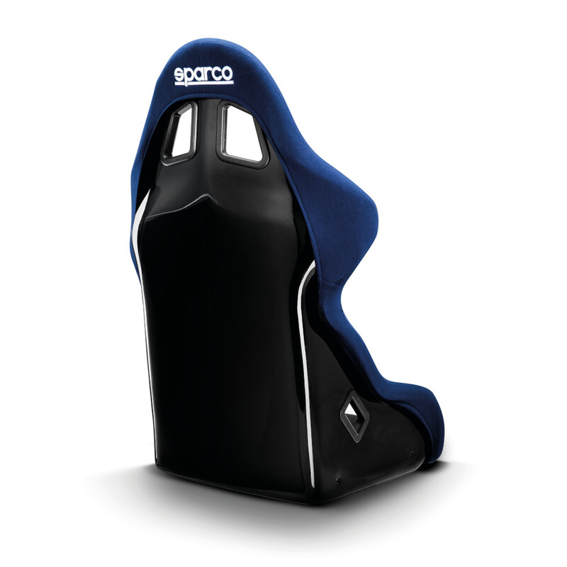 Sparco Pro 2000 QRT Martini Racing Bucket Seat, Blue (FIA)