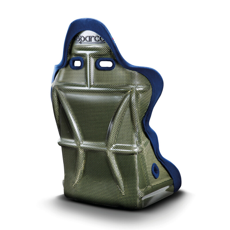 Sparco Legend Martini Racing Carbon Kevlar FIA Bucket Seat, Blue