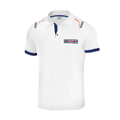 Sparco Martini Racing Embroideries Polo, White