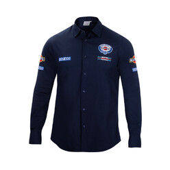 Sparco Martini Racing Long Sleeves Shirt, Blue