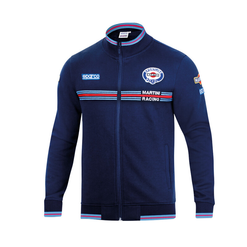 Sparco\u0020Martini\u0020Racing\u0020Full\u0020Zip\u0020Sweatshirt,\u0020Blue