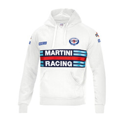 Sparco Martini Racing Replica Hoodie, White