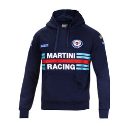 Sparco Martini Racing Replica Hoodie, Blue