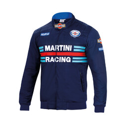 Sparco Martini Racing Replica Bomber Jacket, Blue