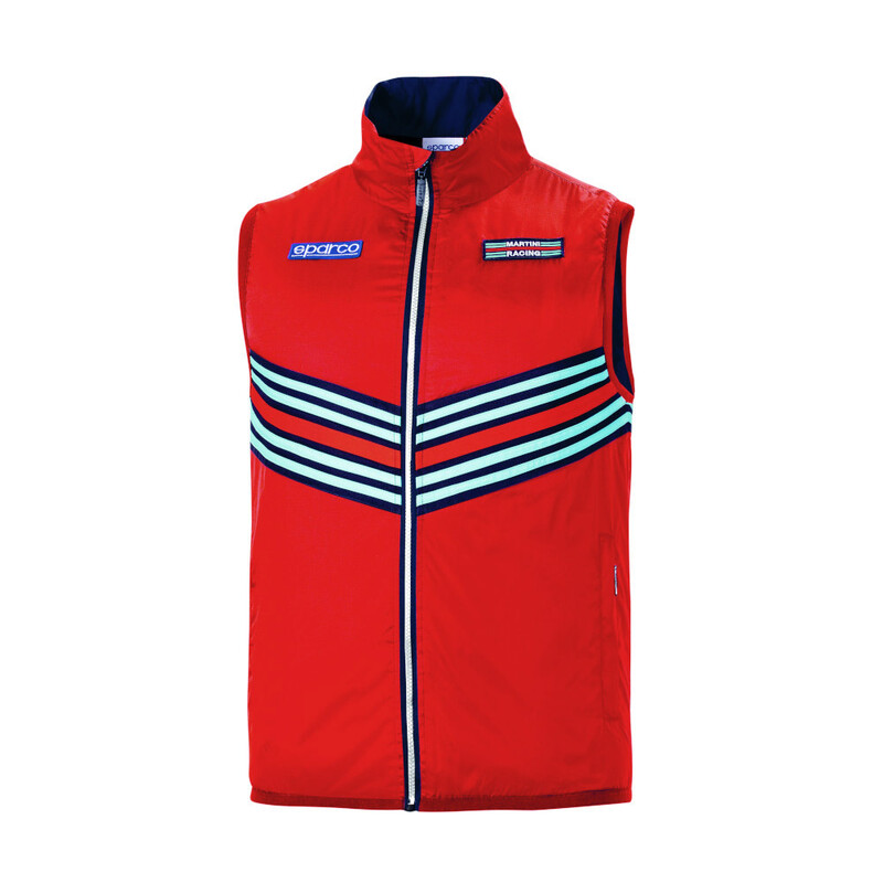 Sparco Martini Racing Replica Waistcoat, Red