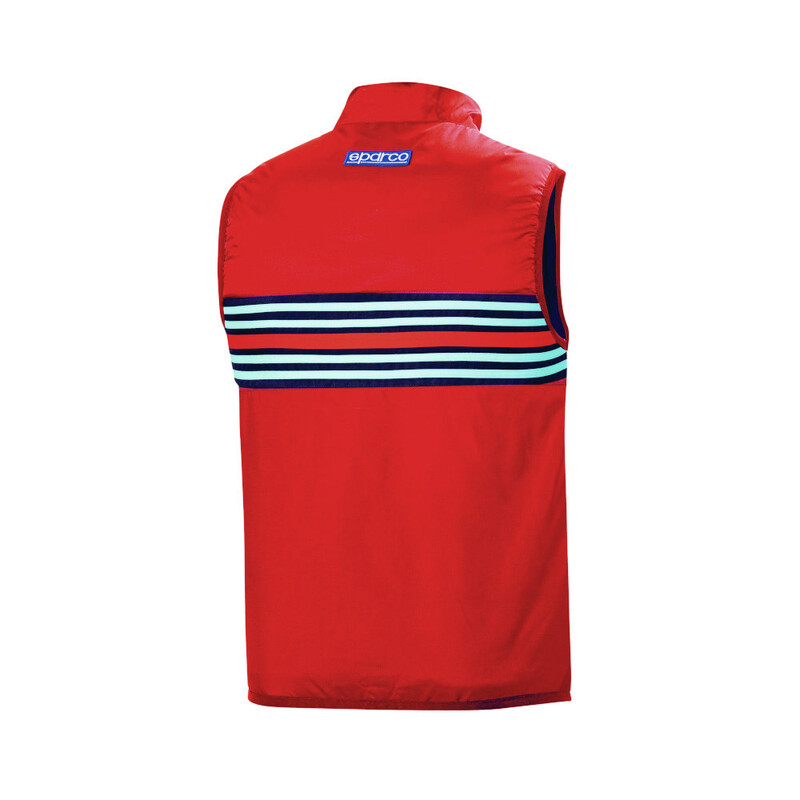 Sparco Martini Racing Replica Waistcoat, Red