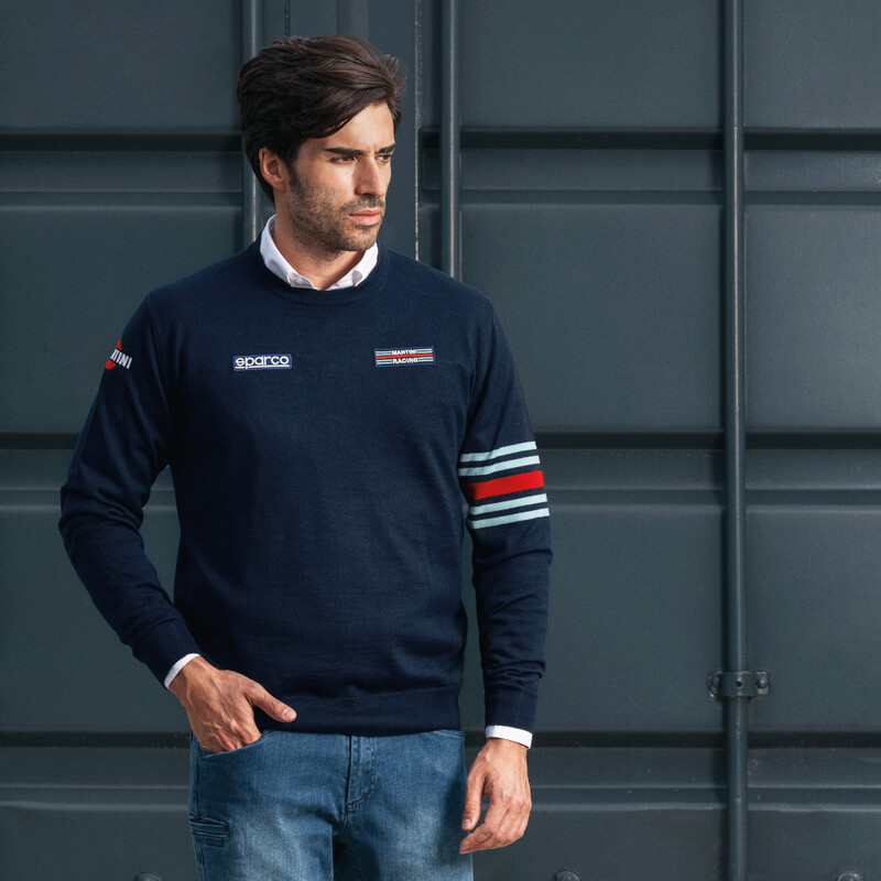 Sparco Martini Racing Wool Crewneck Sweater
