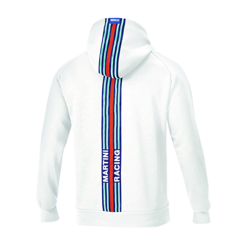 Sparco Martini Racing Big Stripes Hoodie White Official Sparco Dealer DriftShop
