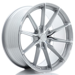 Japan Racing JR-37 Extreme Concave 21x10" (5 hole custom PCD) ET10-41, Machined Silver