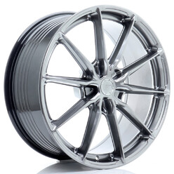 Japan Racing JR-37 Extreme Concave 21x9" (5 hole custom PCD) ET10-52, Hyper Black